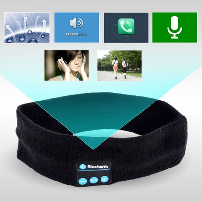 Bluetooth Music Headband Knits Sleeping