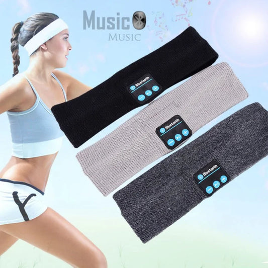 Bluetooth Music Headband Knits Sleeping